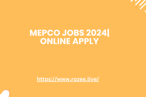 MEPCO Jobs 2024| Online Apply